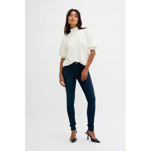 My Essential Wardrobe 21 The Puff Bluse, Snow White, XS