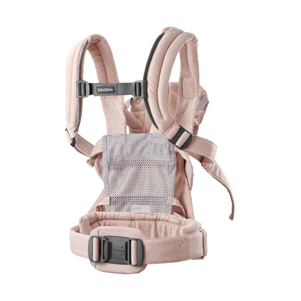 BabyBjörn Harmony Draagzak – Geweven – Mélange Lichtgrijs