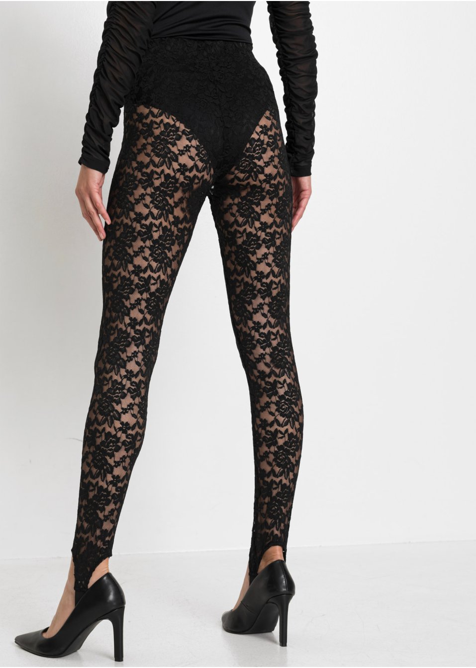 Legging en dentelle