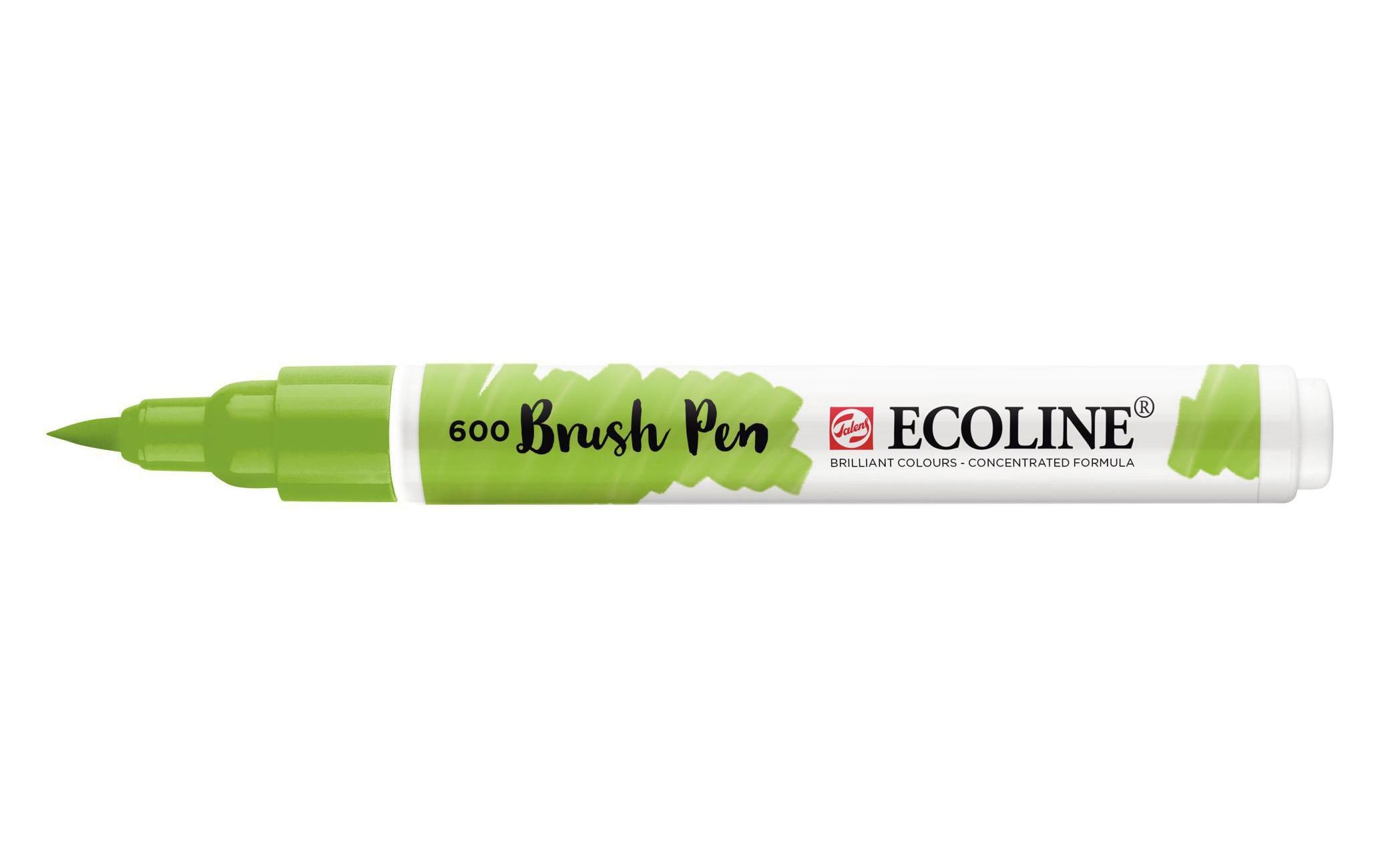 Brushpen Ecoline GrünFlüssige Wasserfarbe im praktischen Brush Pen