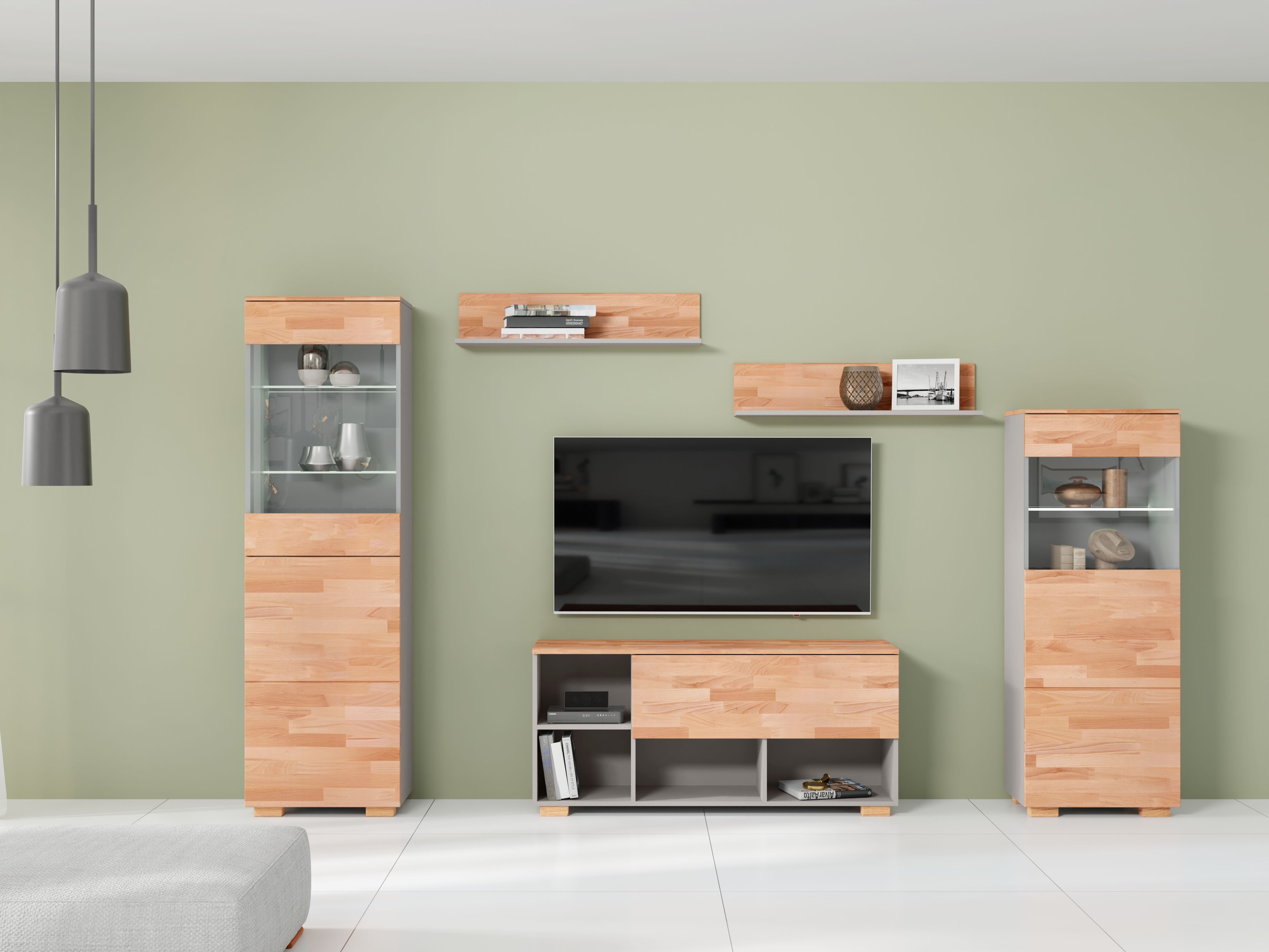 Home affaire Wohnwand 5 Stk. tlg.