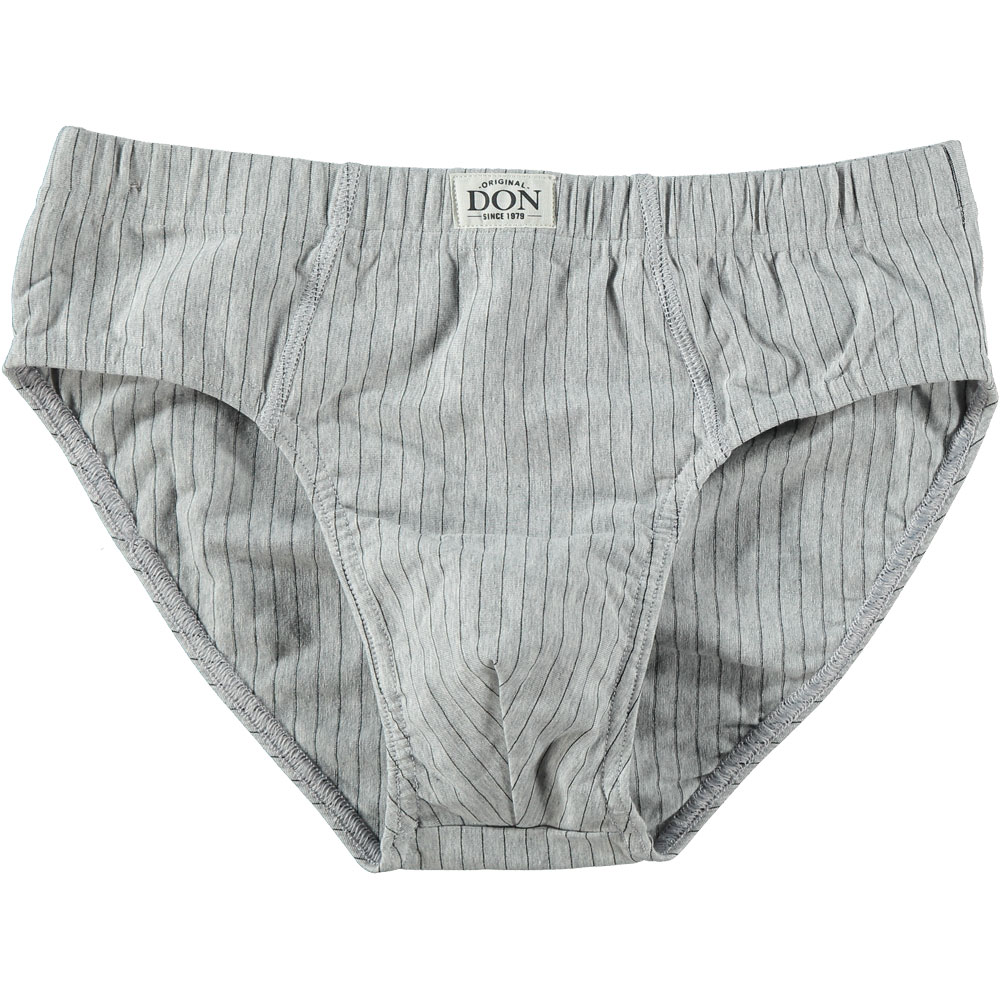 DON Heren slip Stretch  2-Pack Grijs kopen? Goed en goedkoop