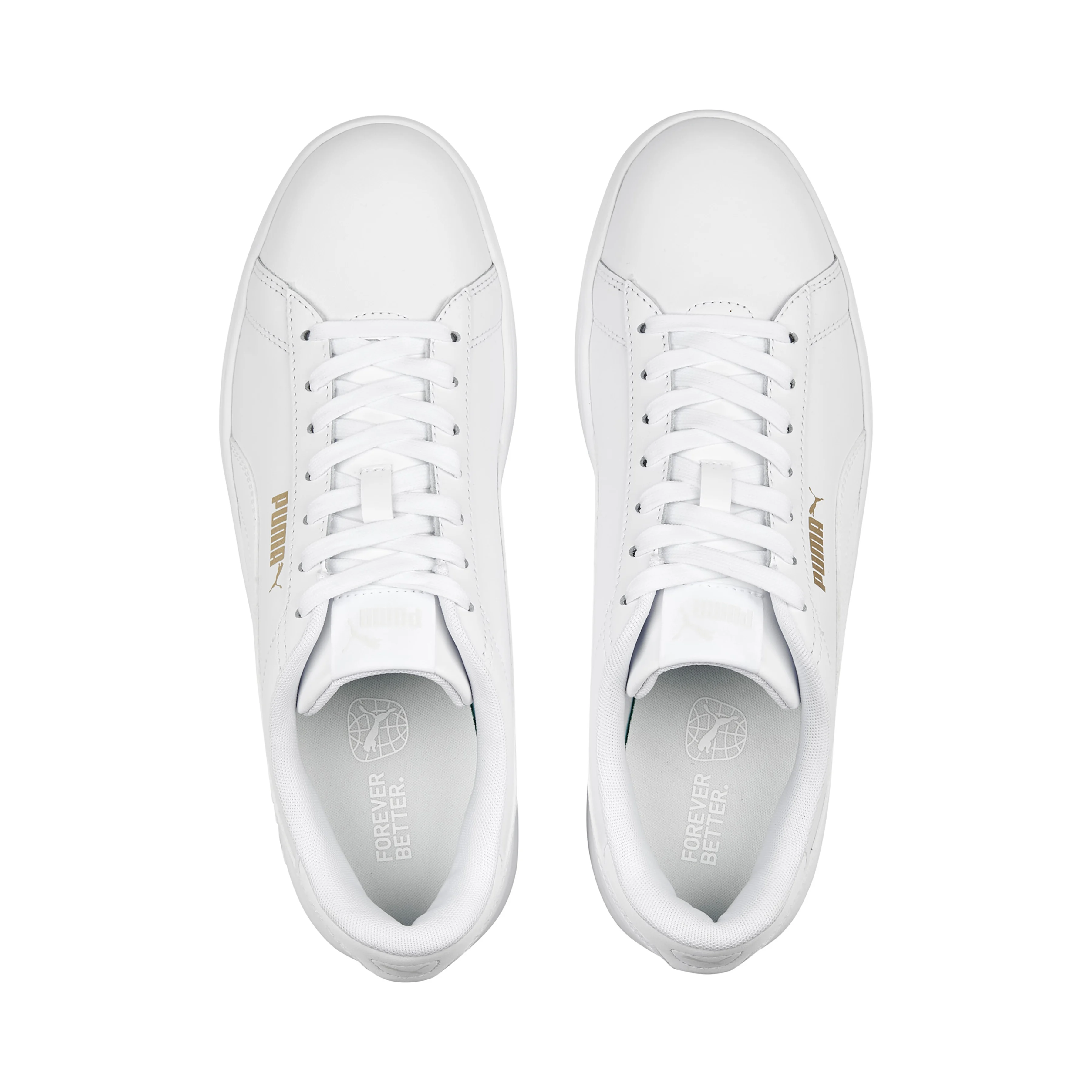 Basket cuirsmash | Blanc