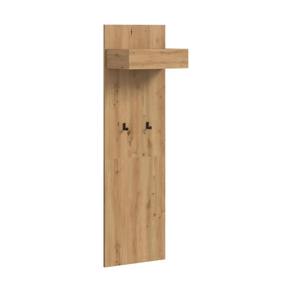 Hioshop Drive kapstok 2 haken eiken decor
