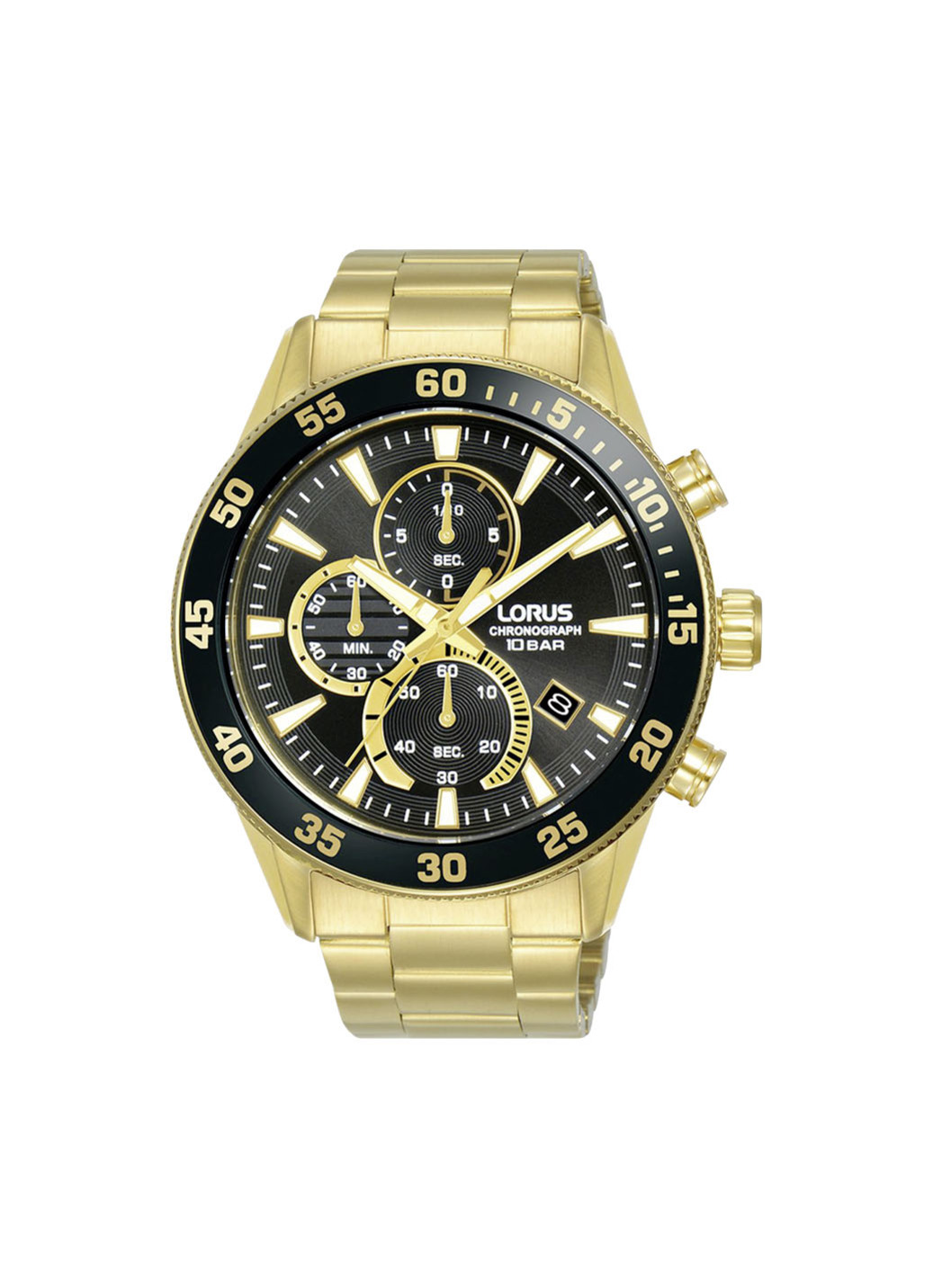 Sportlicher Quartz-Herren-Chronograph