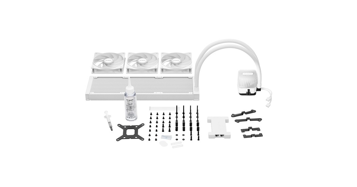 be quiet!Light Loop 360 mm ARGB White waterkoeling  (Wit, 4-pins PWM fan-connector)