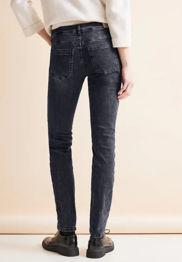 Graue Casual Fit Jeans - authentic grey wash