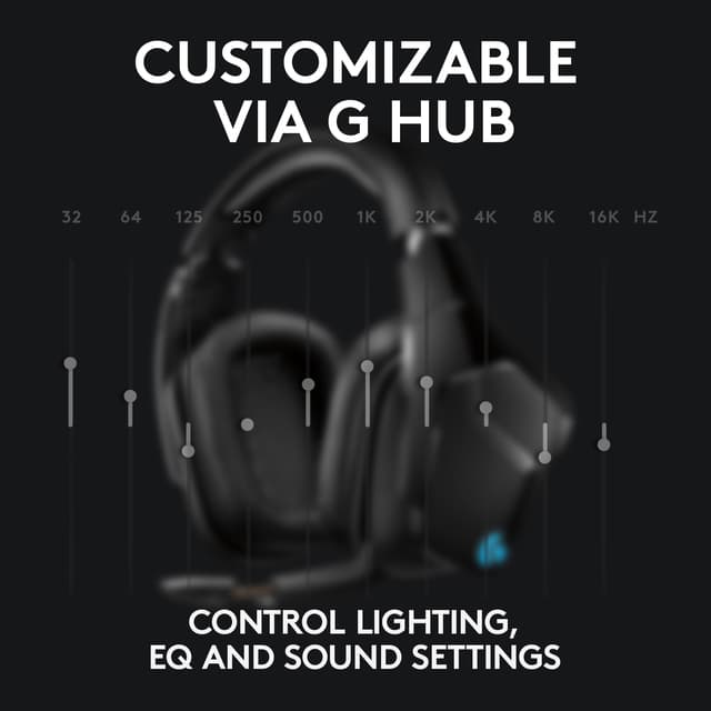 Logitech G935 trådløst gamingheadset