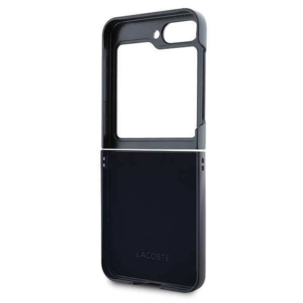 Samsung Galaxy Z Flip7 FE / Z Flip6 Hardcase Hülle Iconic Petit Pique (LCHCZF6PVCK) - Schwarz