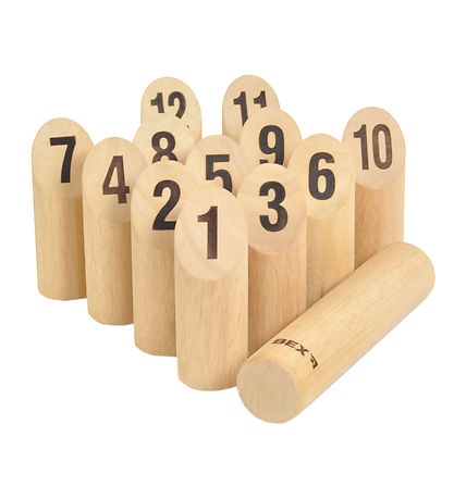 Bex Sport Havespil - Tr? - Number Kubb