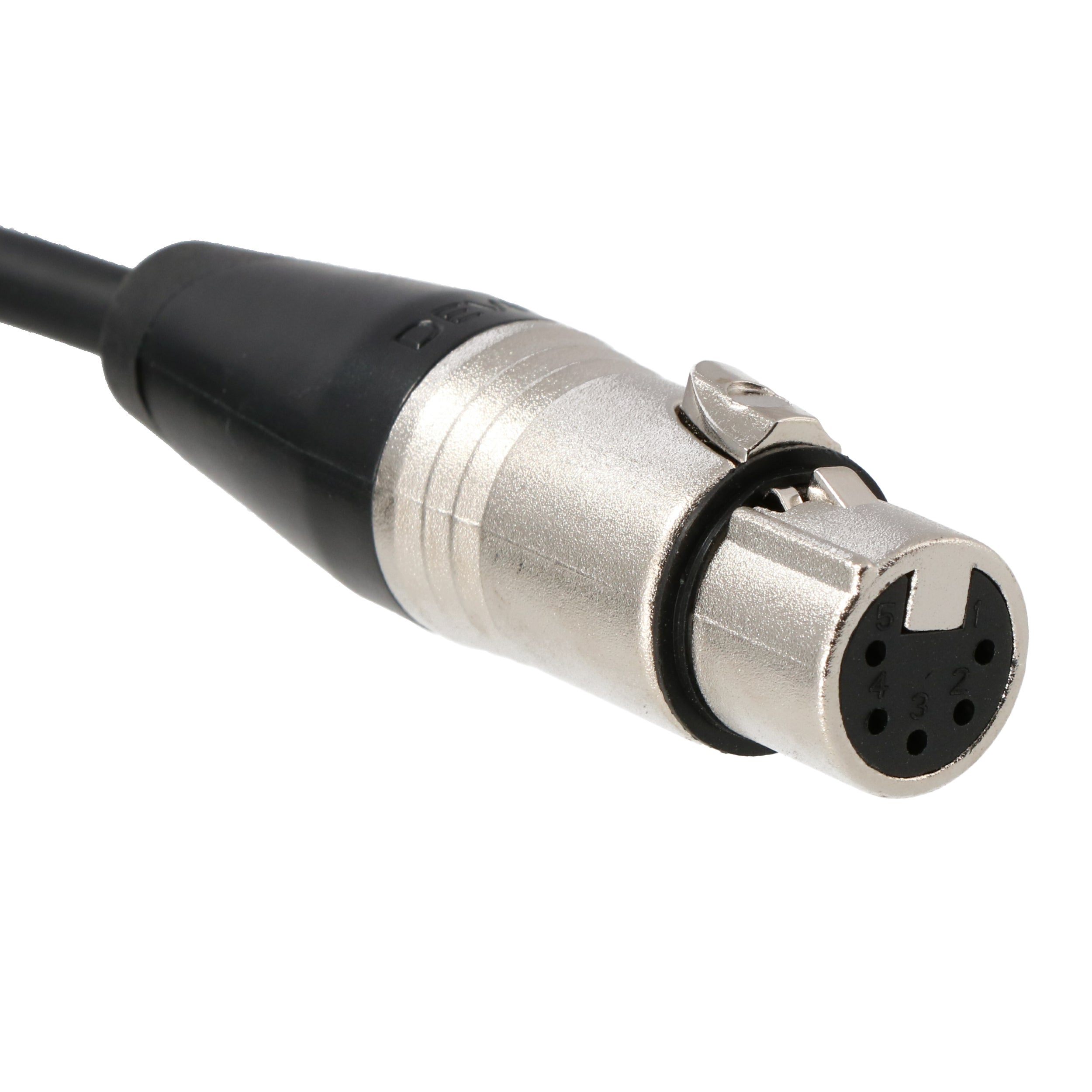 Devine XGC-F5P-M3P DMX kabel XLR female 5P - XLR male 3P 1.5m