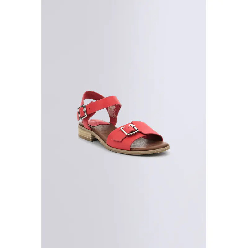 BUCIDI ROUGE SANDALES Cuir Femme