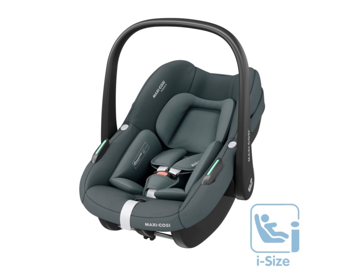 Pebble S 0 - 15 M  40 - 83 cm  0 - 13 kg    Geringes Gewicht |    Click & Go-Installation  |    G-CELL Seitenaufprallschutz  |    Gemütliche Neugeboreneneinlage |
