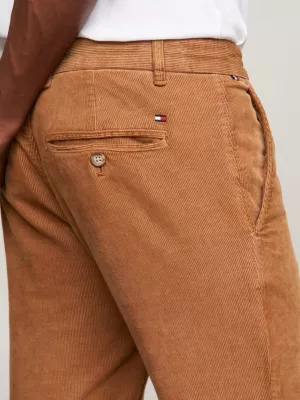 Calças chino de veludo cotelê Bleecker Slim Fit