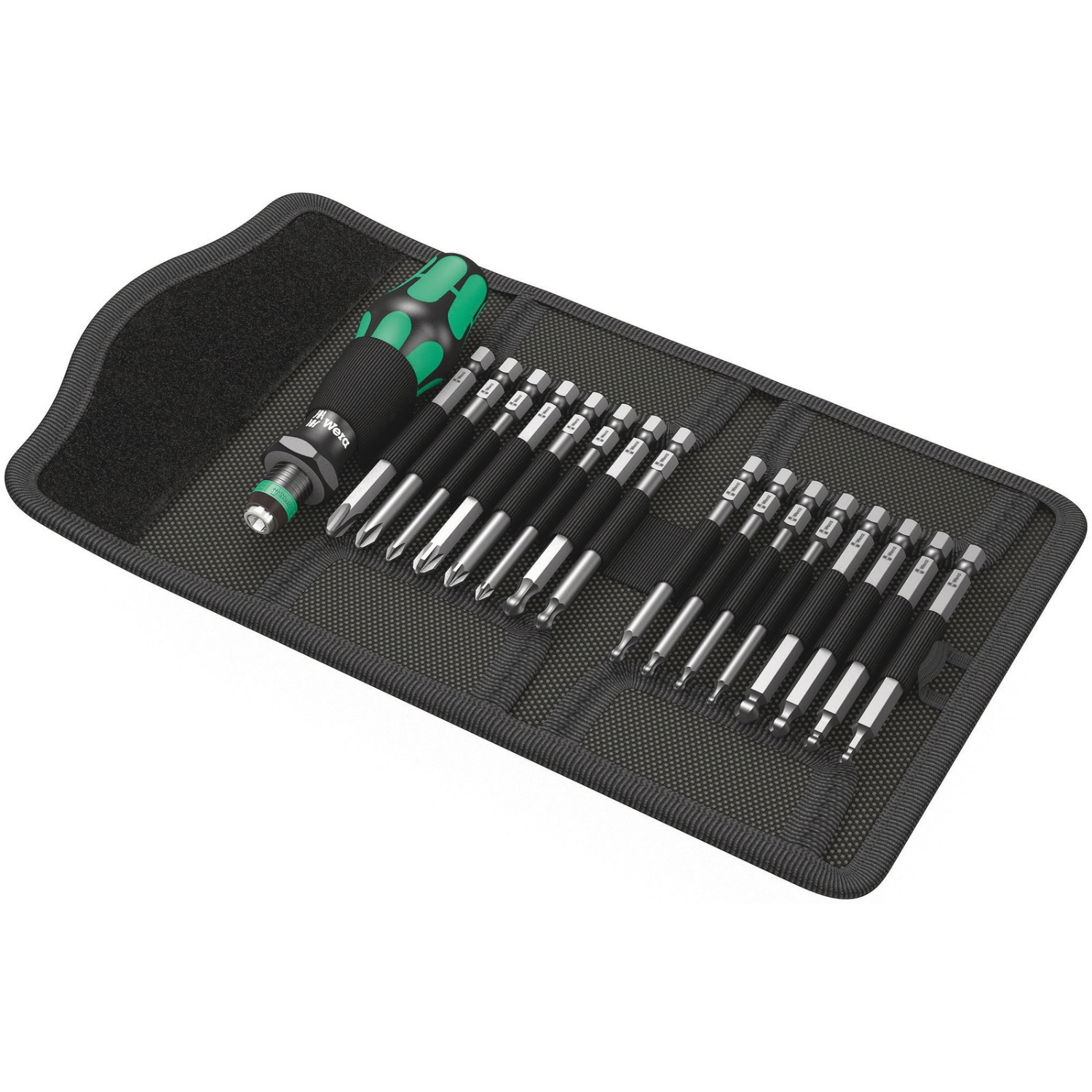 Wera 5059294001 17-delige Kraftform Kompakt 60 KK Schroevendraaierset in etui