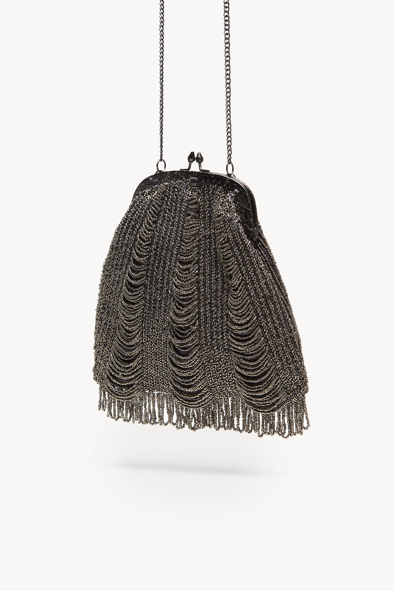 Bolsa Cleo para objetos de valor - Cinza