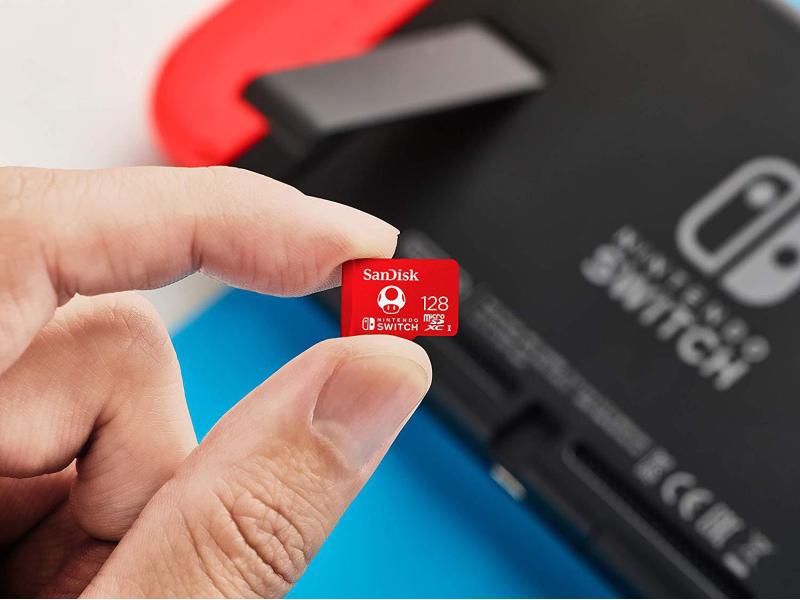 SanDisk microSDXC-Karte Nintendo Switch U3 128 GB Speicher für Ihre schönsten Nintendo-Abenteuer
