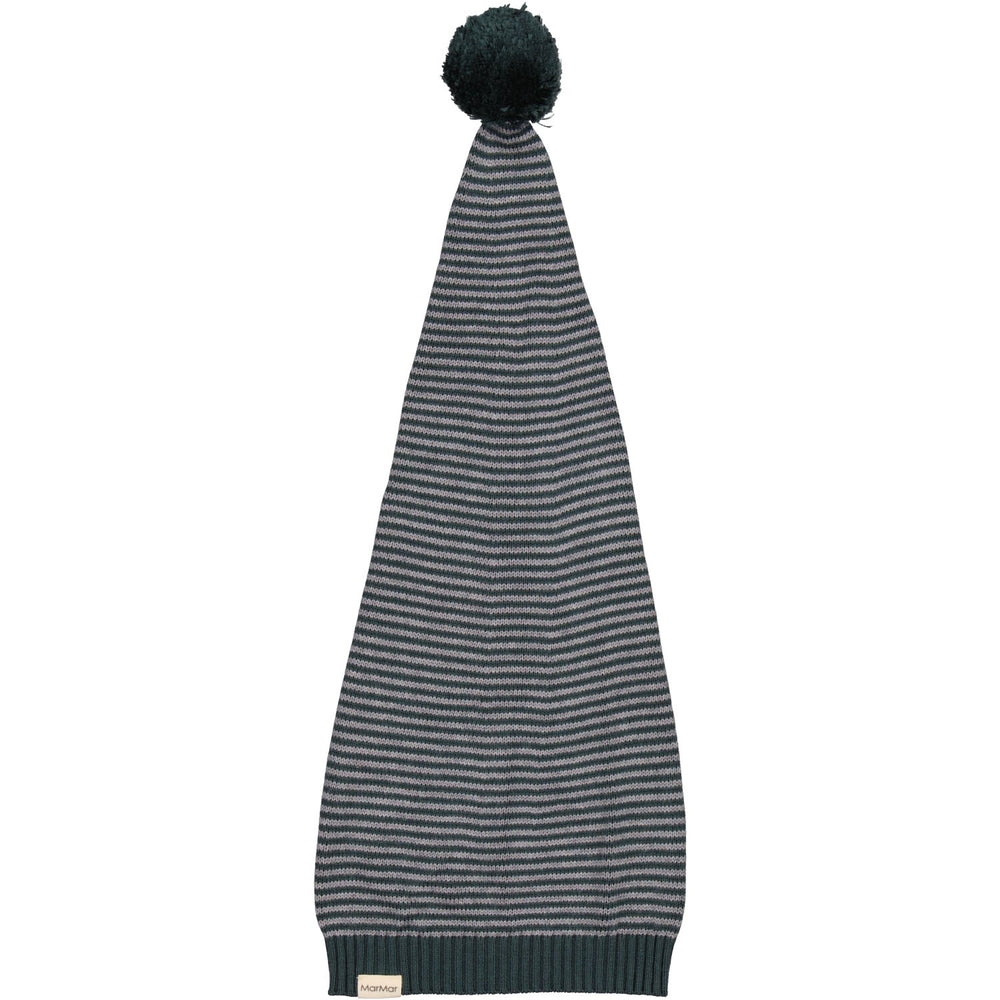 Køb MarMar Cotton Rayon Knit Stripe Pine Stripes Alfen Nissehue