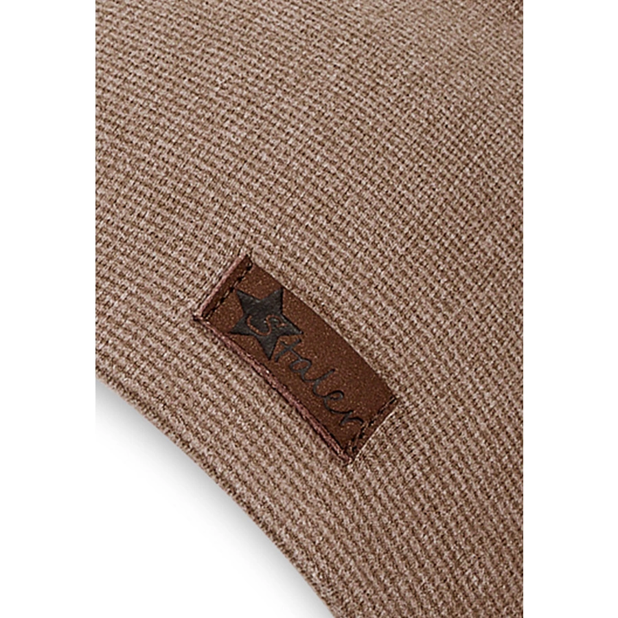 Sterntaler Beanie Ringel beige