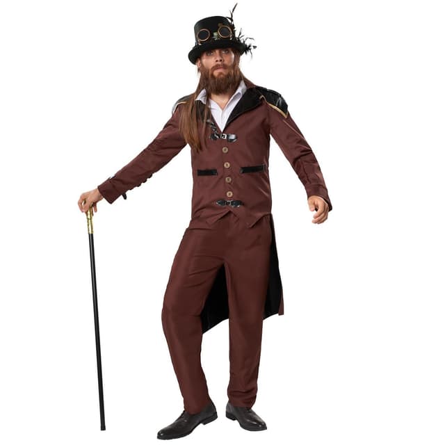 Steampunk Greve kostume