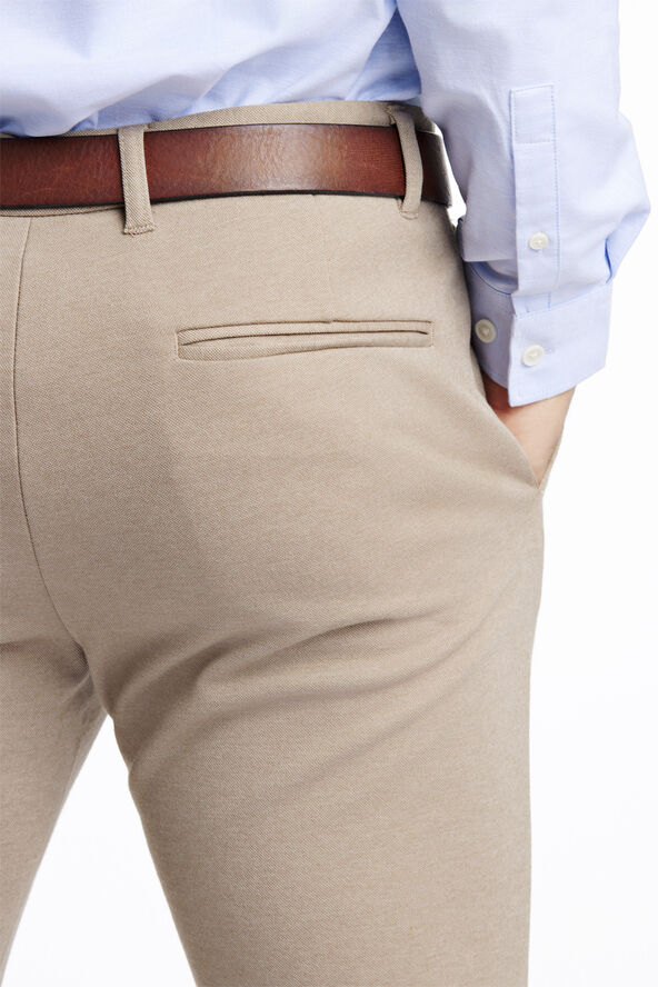 Lindbergh Superflex knitted cropped pant Sand