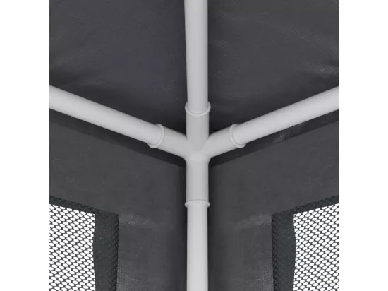 Tente de fête 4 parois latérales en maille Anthracite 2.5x2.5 m