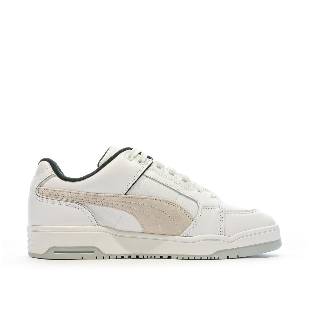 Puma Baskets Blanches/Beige Homme Puma Slipstream Retro