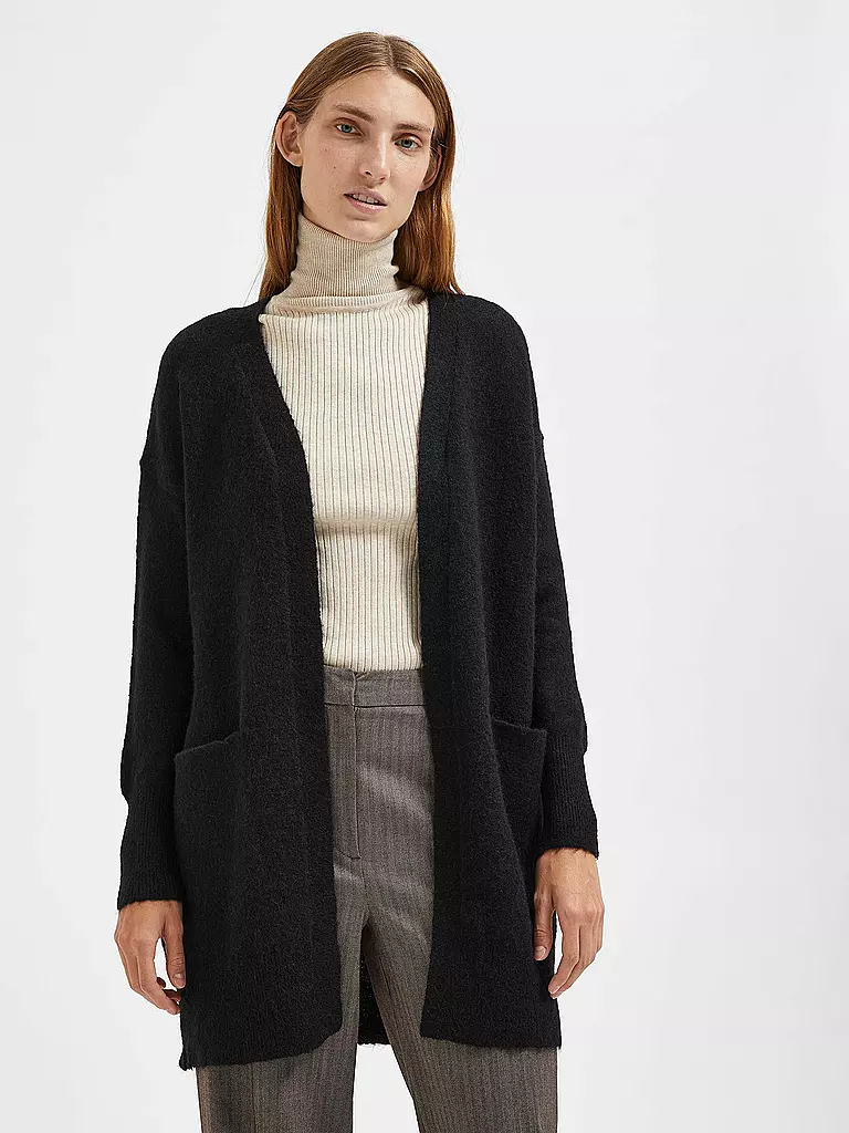 SELECTED FEMME Strickjacke SLFLULU schwarz