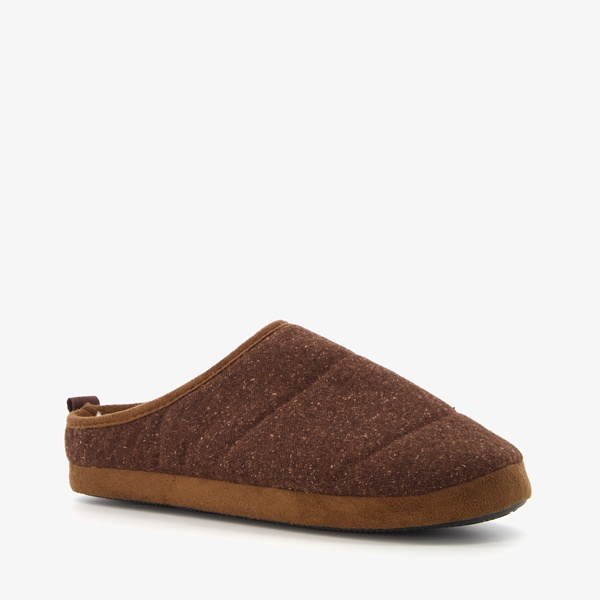 Thuis heren pantoffels bruin