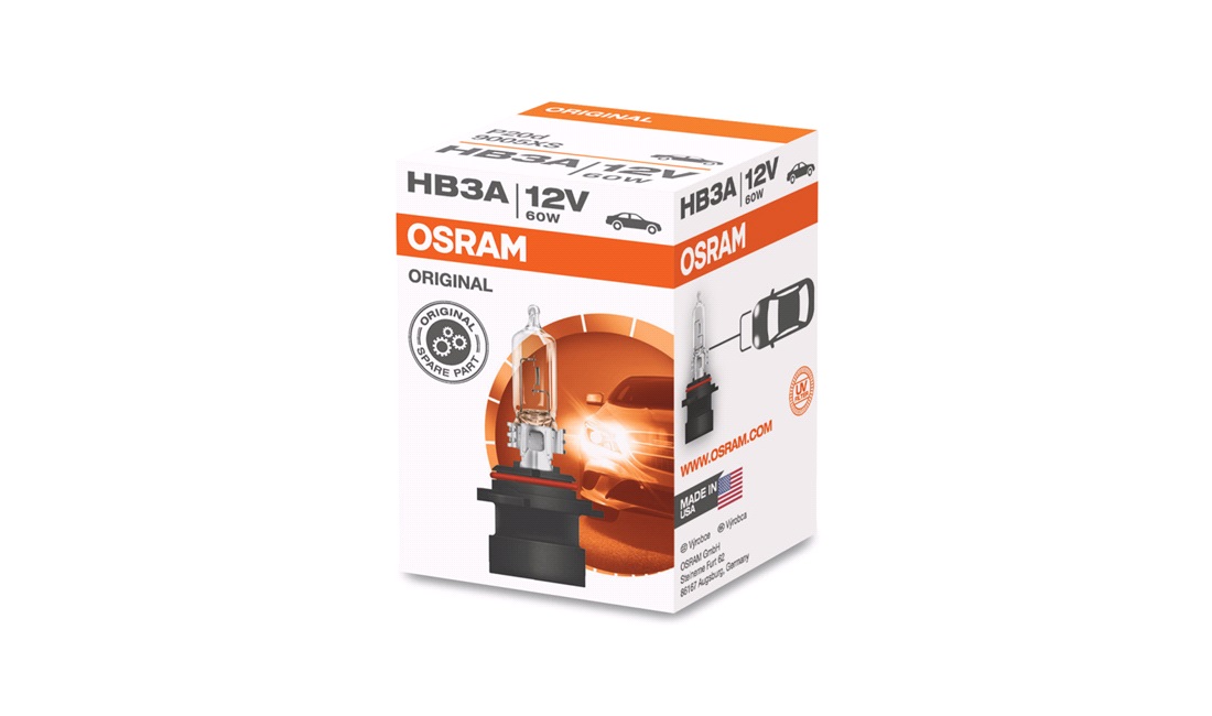 Pære HB3A Original - Osram