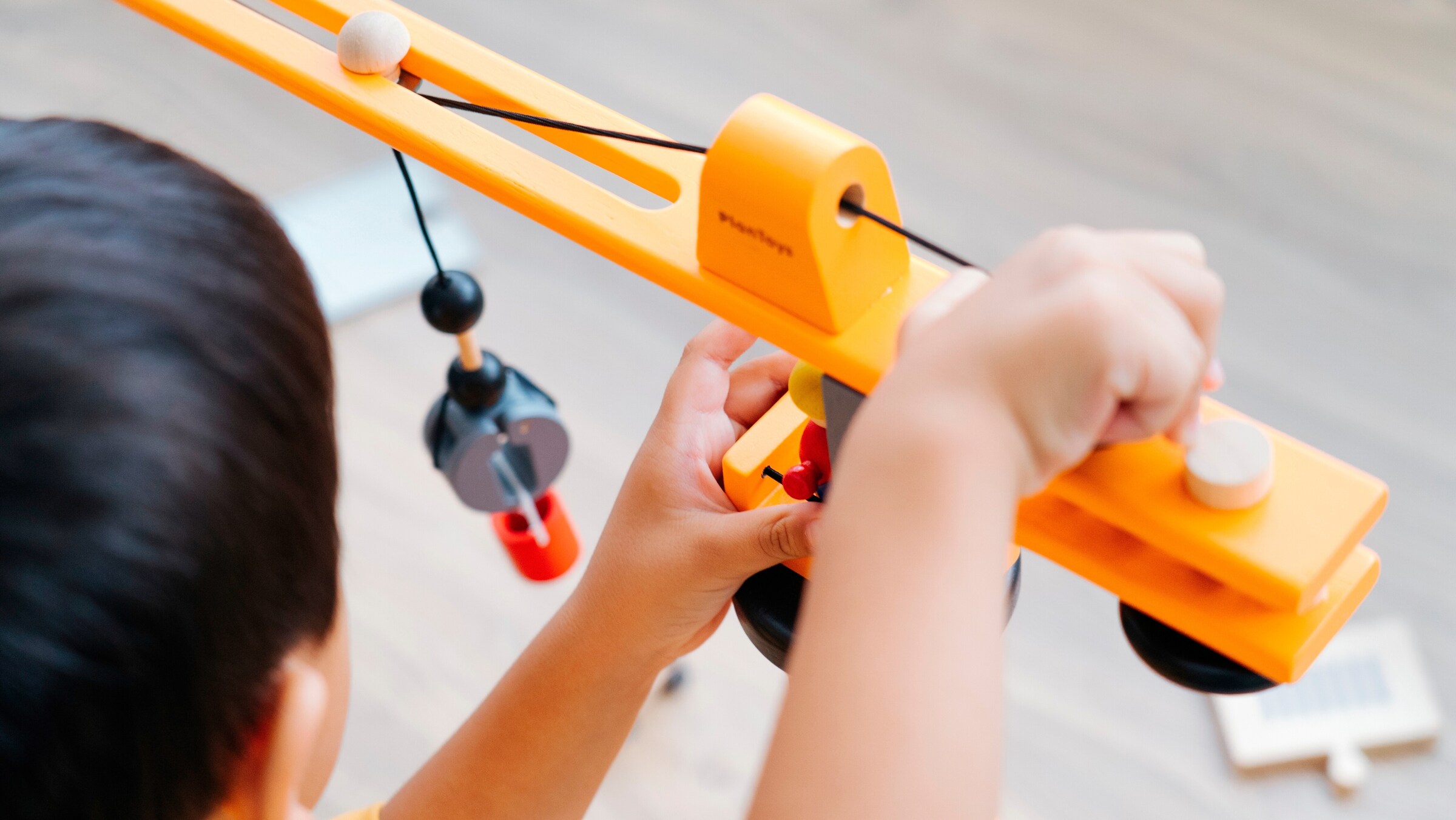 PlanToys Kran-Set