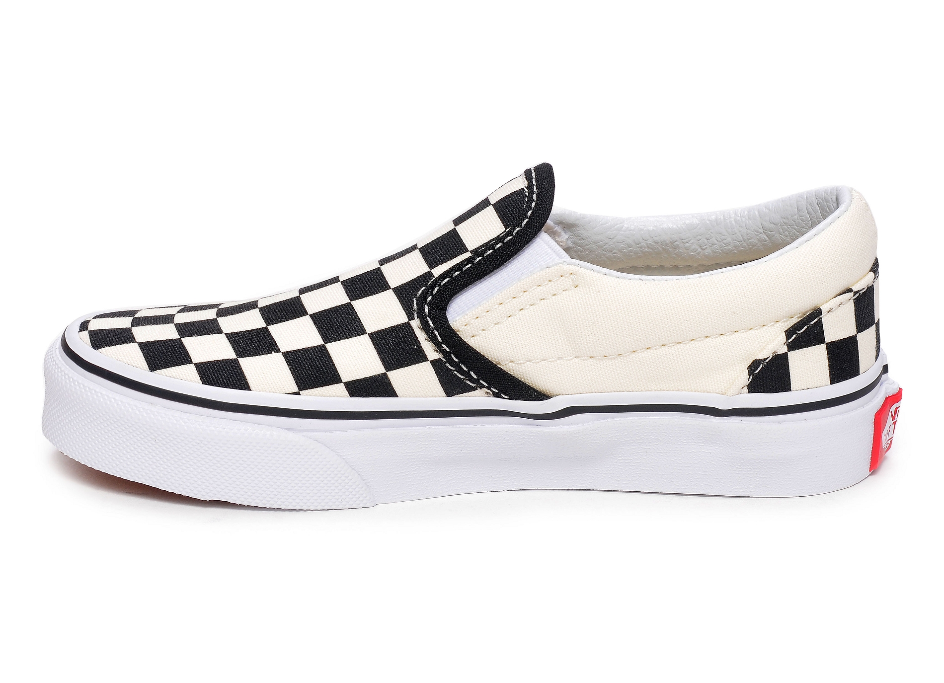 Uy clasic slip on noir blanc