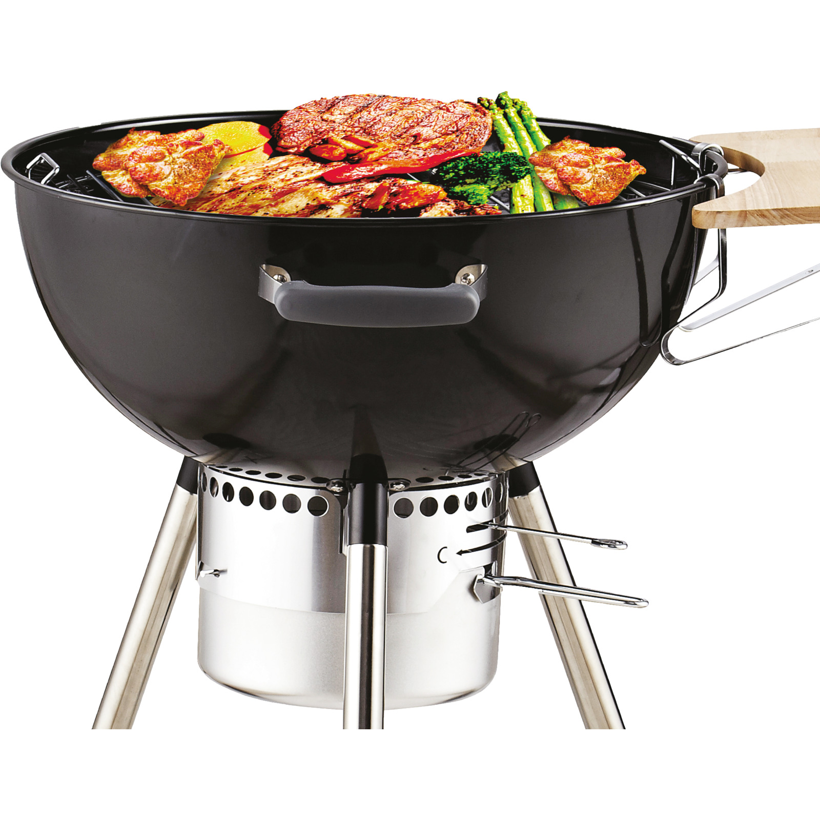 Holzkohlegrill LUXE Ø54cm