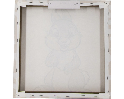 Canvas schilderij Disney Bambi Echte Vriend set van 3 3x 30x30 cm
