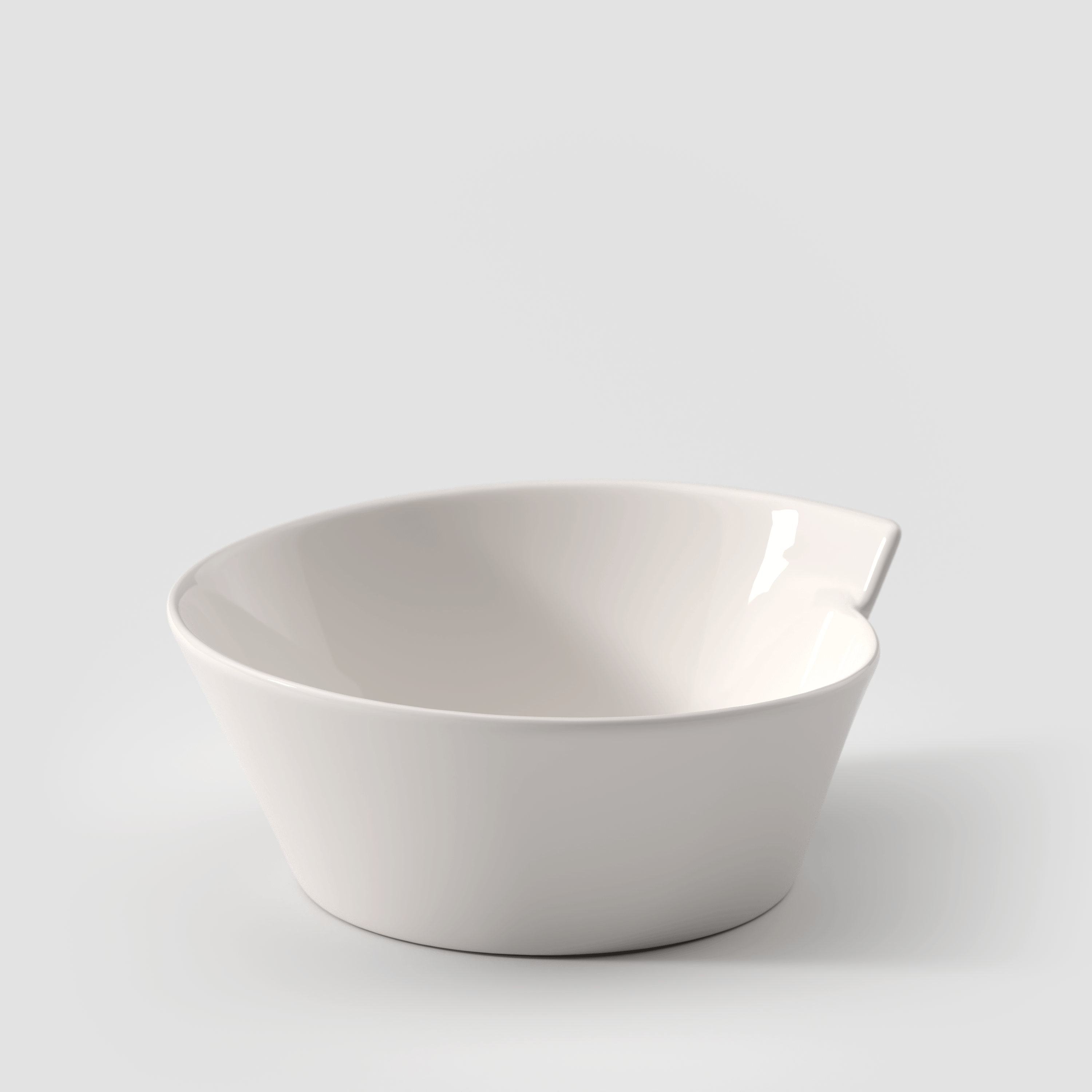 NewWave Cereal bowl White, 12.9 oz, Premium Porcelain