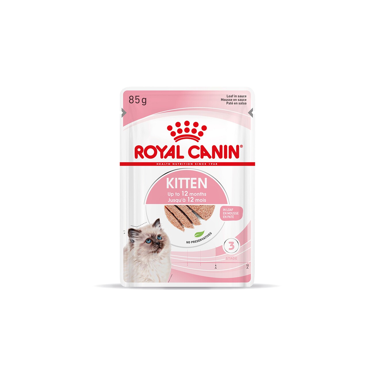 ROYAL CANIN Kitten Mousse in Soße 12x85 g