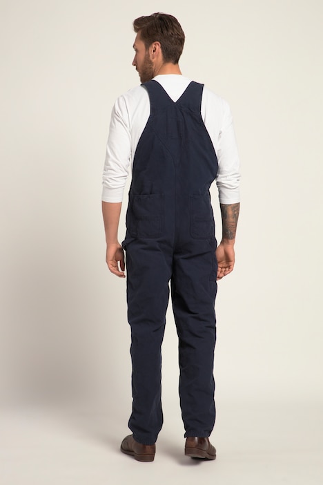 Latzhose, Workwear, elastische Träger, viele Taschen, bis 8 XL