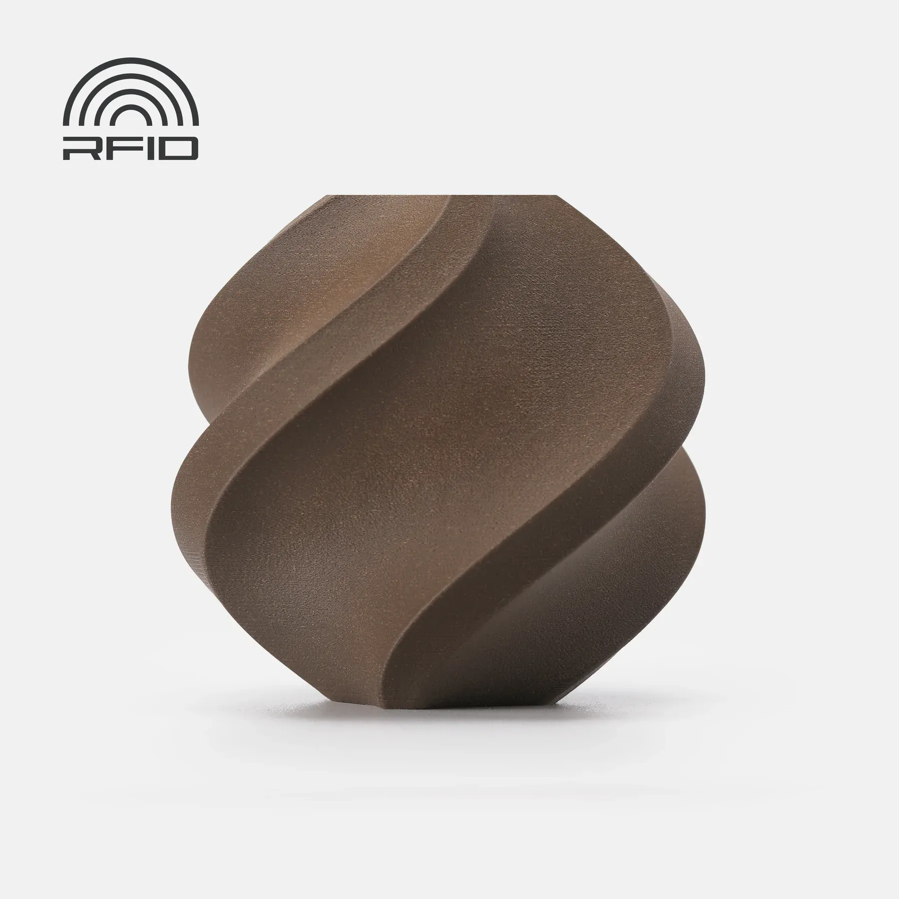 Bambu Lab  PLA Wood Black Walnut, Spule (1.000 g)    Hochwertiges PLA mit Holzpulver in Black Walnut