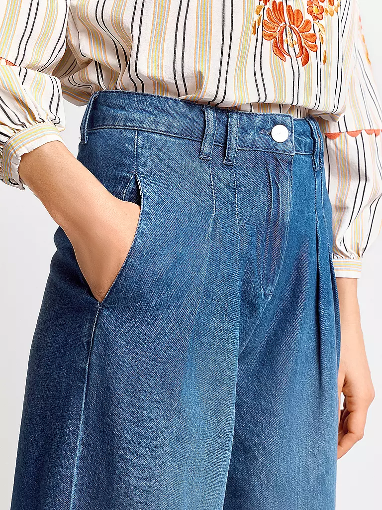 RICH & ROYAL Jeans Wide Leg  blau