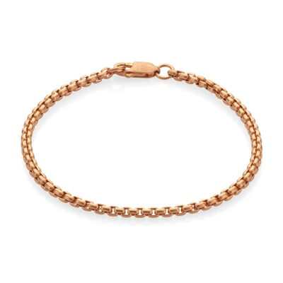 Armkette Venezianer roségoldplattiert