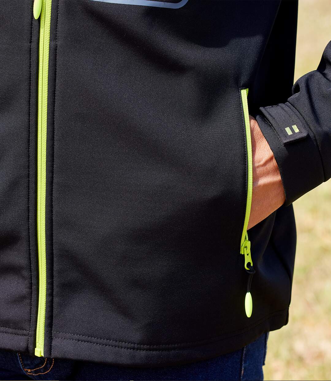 Blouson Softshell Doublé Micropolaire Team Run