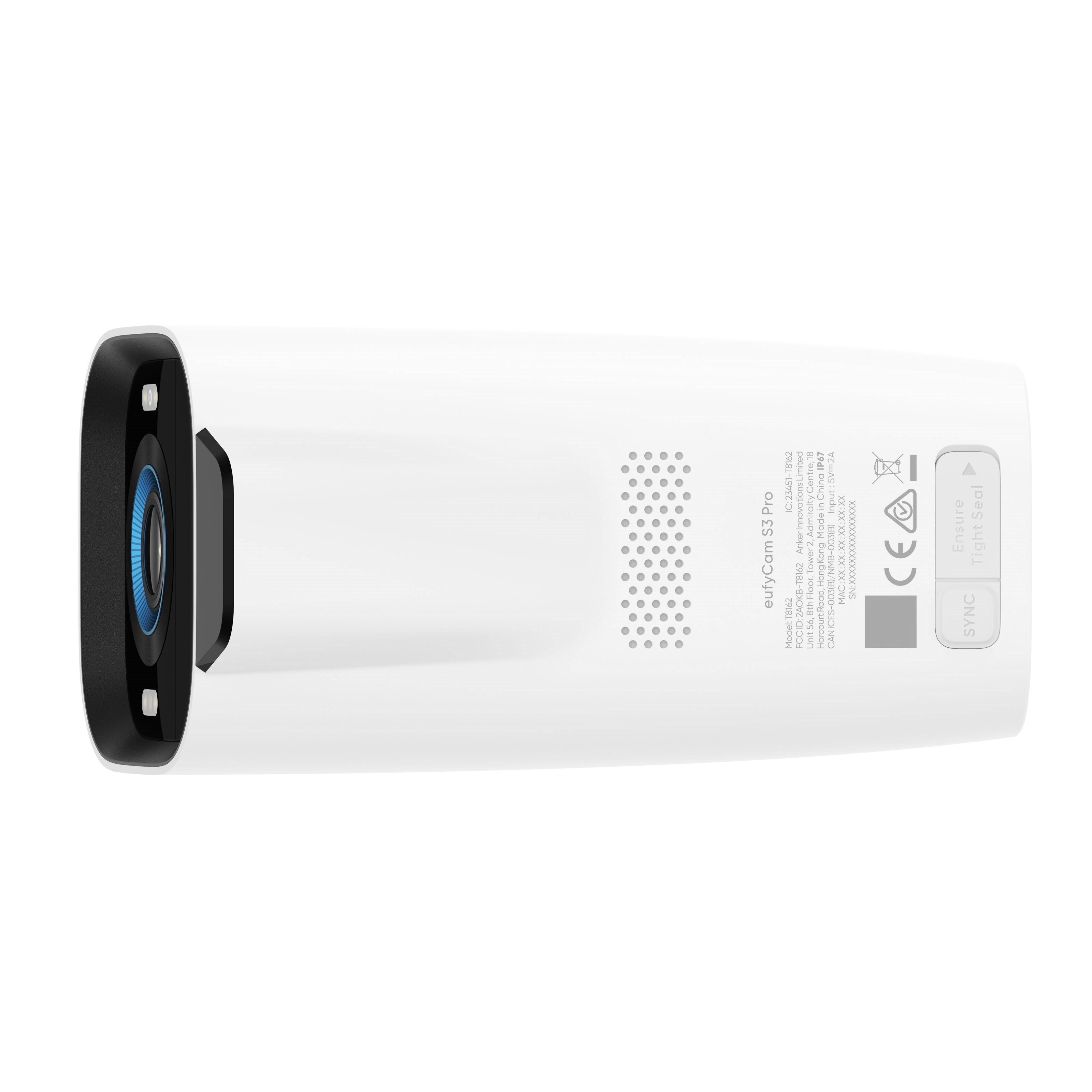 Eufy EufyCam S3 Pro Sett med solpanel og 4 kameraer