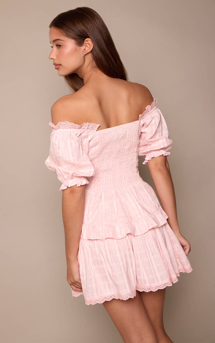 Rose Bébé Ensemble Coordonné Jupe Texturée Fluide