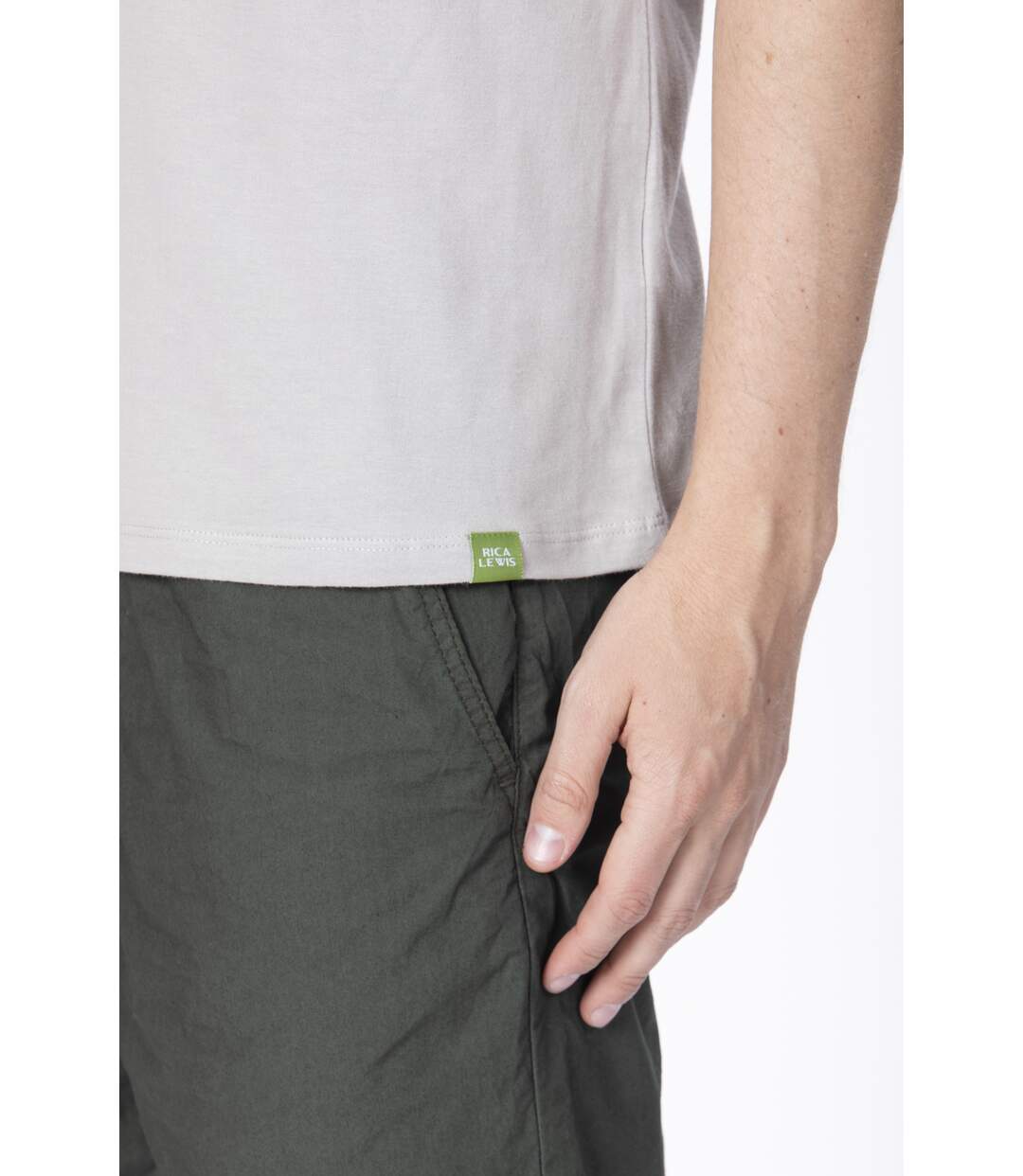 T-shirt coton bio GREENR9 GRIS