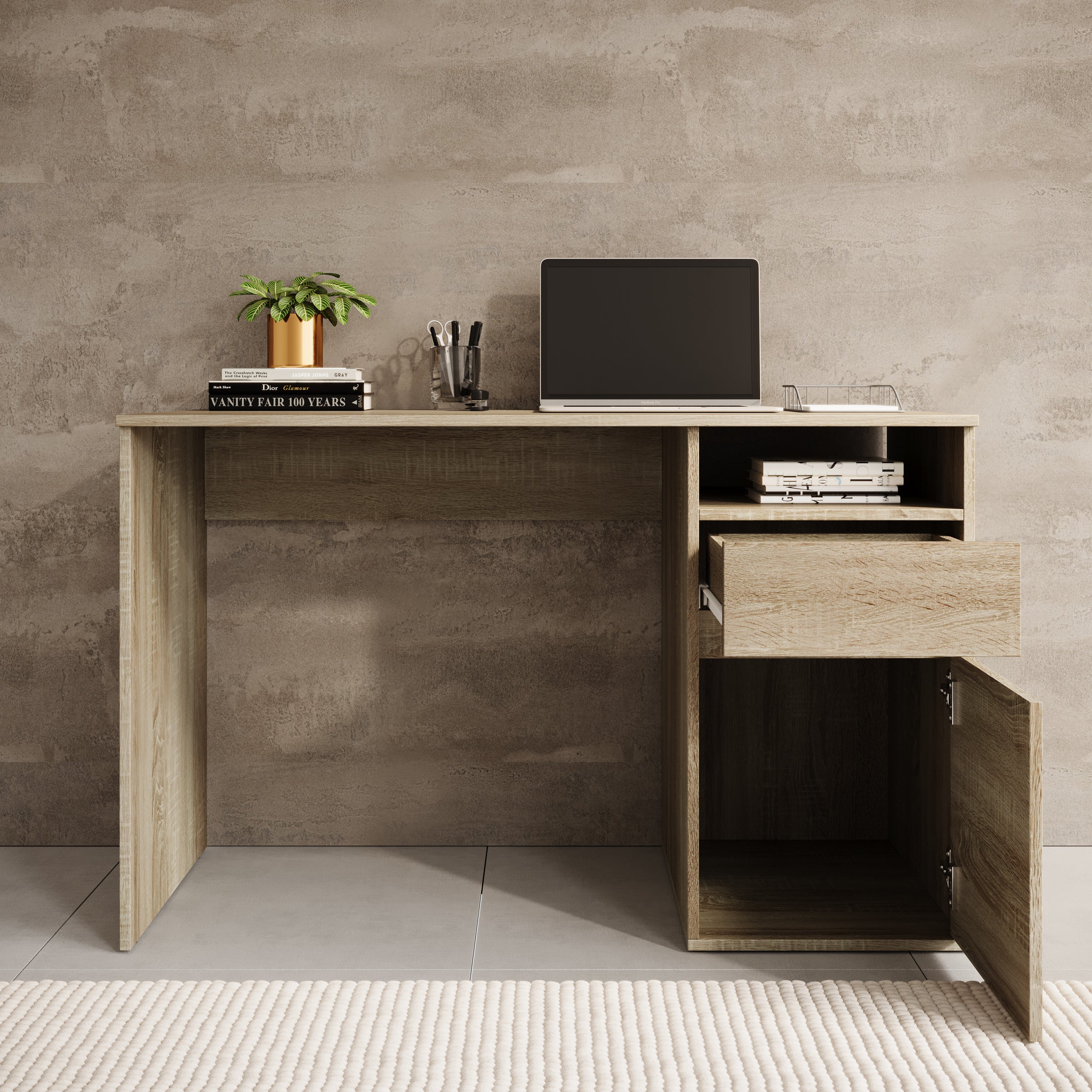 Babot 1 - Bureau - Eiken - 120x54 cm
