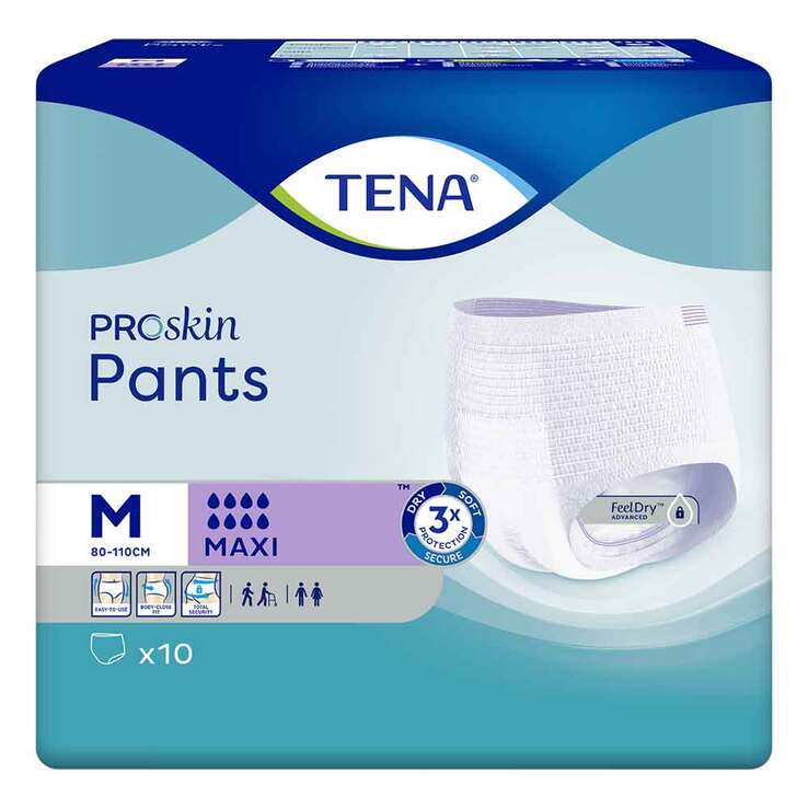 TENA Pants Maxi M bei Inkontinenz, 10 St