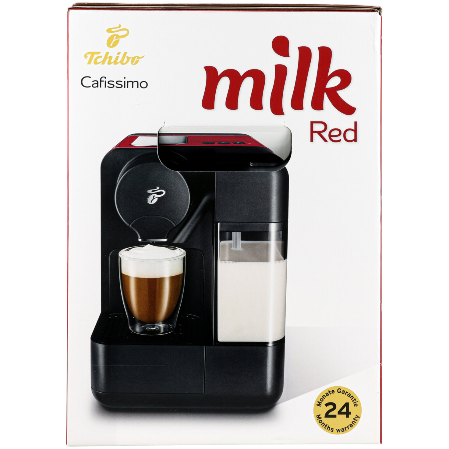 Tchibo Kaffeemaschine Cafissimo milk rot