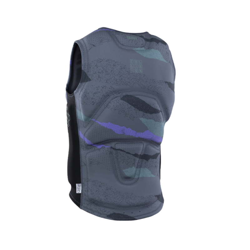 GILET IMPACT ION COLLISION CORE FRONTZIP DARK COLLAGE