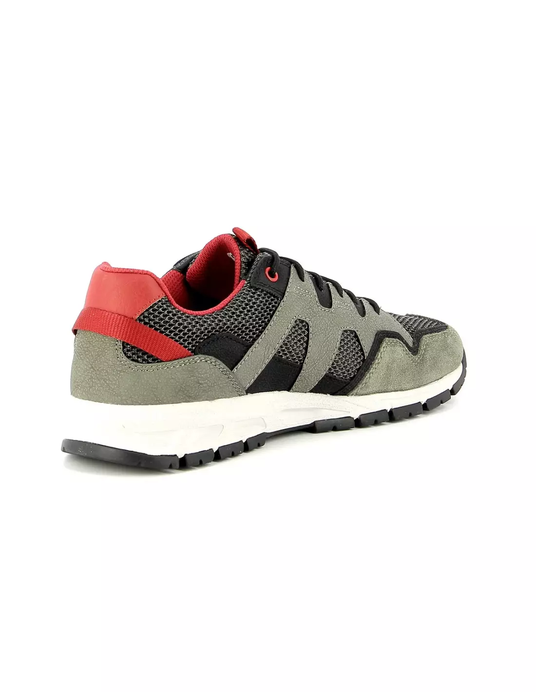 GEOX DELRAY - Baskets Oliveblack
