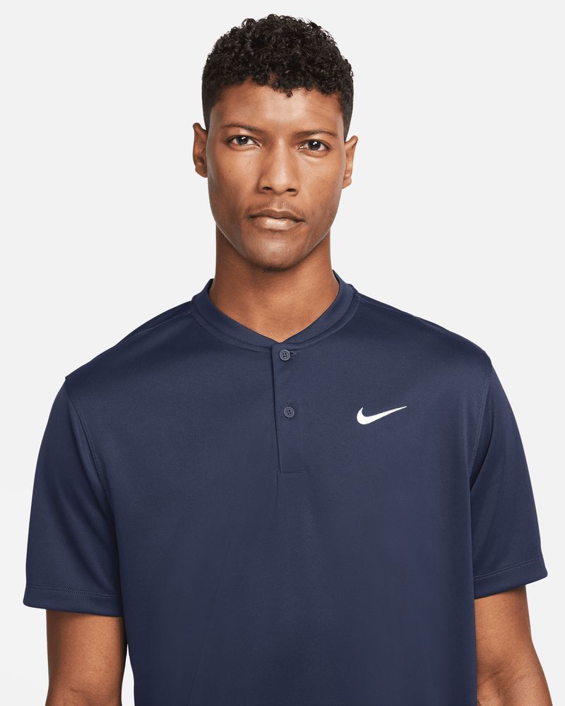 Polo de tennis Nike NikeCourt Bleu Marine pour homme